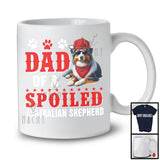 Dad Of A Spoiled Australian Shepherd, Awesome Father's Day Puppy Sunglasses, Family T-Shirt