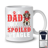 Dad Of A Spoiled Beagle, Awesome Father's Day Puppy Sunglasses, Matching Family Group T-Shirt