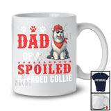 Dad Of A Spoiled Bearded Collie, Awesome Father's Day Puppy Sunglasses, Family T-Shirt