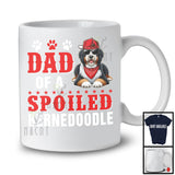 Dad Of A Spoiled Bernedoodle, Awesome Father's Day Puppy Sunglasses, Matching Family Group T-Shirt