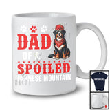 Dad Of A Spoiled Bernese Mountain, Awesome Father's Day Puppy Sunglasses, Family T-Shirt