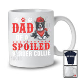 Dad Of A Spoiled Border Collie, Awesome Father's Day Puppy Sunglasses, Matching Family Group T-Shirt