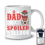 Dad Of A Spoiled Bulldog, Awesome Father's Day Puppy Sunglasses, Matching Family Group T-Shirt