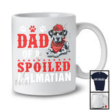 Dad Of A Spoiled Dalmatian, Awesome Father's Day Puppy Sunglasses, Matching Family Group T-Shirt