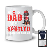 Dad Of A Spoiled Entlebucher Mountain, Awesome Father's Day Puppy Sunglasses, Family T-Shirt