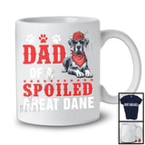 Dad Of A Spoiled Great Dane, Awesome Father's Day Puppy Sunglasses, Matching Family Group T-Shirt