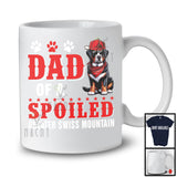 Dad Of A Spoiled Greater Swiss Mountain, Awesome Father's Day Puppy Sunglasses, Family T-Shirt