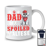 Dad Of A Spoiled Maltese, Awesome Father's Day Puppy Sunglasses, Matching Family Group T-Shirt