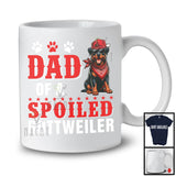 Dad Of A Spoiled Rottweiler, Awesome Father's Day Puppy Sunglasses, Matching Family Group T-Shirt