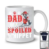 Dad Of A Spoiled Whippet, Awesome Father's Day Puppy Sunglasses, Matching Family Group T-Shirt