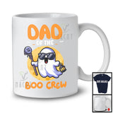 Dad Of The Boo Crew, Lovely Halloween Costume Witch Boo Ghost Sunglasses, Family Group T-Shirt