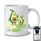 Dadacado 2024, merveilleux amateur d'avocats pour la fête des pères, T-shirt du groupe familial Fruit Vegan Dad
