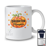 Daughter Pumpkin; Awesome Thanksgiving Pumpkin Lover Family Group; Fall Autumn Leaves T-Shirt