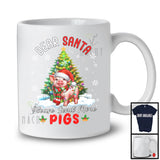 Dear Santa Please Send More Pigs; Fantastic Christmas Tree Santa Pig; Farm Animal Farmer T-Shirt