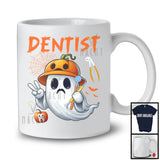 Dentist; Humorous Halloween Costume Ghost Boo Lover; Matching Careers Jobs Group T-Shirt