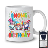 Did You Gnome It's My Birthday, Joyful Birthday Three Gnomes Gnomies, Matching Family Group T-Shirt