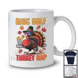 Disc Golf Turkey Nap; Sarcastic Thanksgiving Turkey Sunglasses Playing Disc Golf; Sport Player T-Shirt