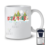 Dispatcher; Proud Christmas Tree Snowing; Matching X-mas Dispatcher Pajama Jobs Group T-Shirt