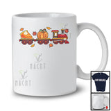 Fall Autumn Train Collection; Awesome Thanksgiving Plaid Pumpkin Pie Train; Family Group T-Shirt