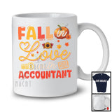 Fall In Love With Accountant; Wonderful Thanksgiving Autumn Pumpkin; Jobs Careers Proud T-Shirt