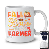 Fall In Love With Farmer; Wonderful Thanksgiving Autumn Pumpkin; Jobs Careers Proud T-Shirt