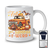 Fall Is My 2nd Favorite F-Word, Lovely Thanksgiving Llama On Pickup Truck, Gnome Turkey Pumpkin T-Shirt