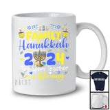 Family Hanukkah 2024 Time Spent Together; Amazing Chanukah Menorah Dreidel; Family Group T-Shirt