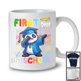 First Day Of School, Lovely 100th Day Of School Dabbing Panda, Students Teacher Group T-Shirt