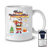 Frohe Weihnachten; Merry Christmas Santa German Flag; X-mas Germany Family Group T-Shirt