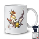 German Cockatiel Drinking Beer; Cheerful Festival Oktoberfest Bird Drunker; Family Group T-Shirt