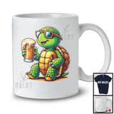 German Turtle Drinking Beer; Joyful Oktoberfest Animal Lover; Matching Family Group T-Shirt