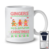 Ginger Are For Life Not Just For Christmas; Amusing X-mas Sweater Three Gingerbread; Baking T-Shirt