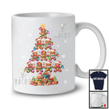 Gingerbread Christmas Tree Lights; Humorous X-mas Snowing Around; Food Baking Baker T-Shirt