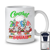 Gnomes Squad; Lovely Christmas Tree Moon Three Gnomes; Matching X-mas Group T-Shirt