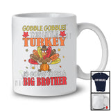 Gobble This Little Turkey To Be A Big Brother; Lovely Thanksgiving Turkey; Boys Pregnancy T-Shirt