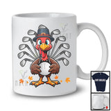 Golf Gobble Player Turkey; Amazing Thanksgiving Turkey Playing Golf; Sport Team T-Shirt