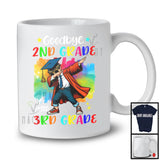 Goodbye 2nd Grade Hello 3rd Grade, Colorful Graduation Dabbing Boy, Student Graduate Group T-Shirt