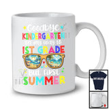 Goodbye Kindergarten To 1st Grade First Summer, Colorful Vacation Sunglasses, Students Group T-Shirt