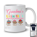 Grandma's Little Shits, Humorous Mother's Day Granddaughter Grandson, Hearts Family Group T-Shirt