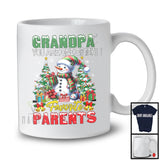 Grandpa You Are One Of My Favorite Parents; Merry Christmas Tree Snowman Snow; Family Group T-Shirt