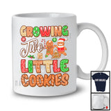 Growing Two Little Cookies; Fantastic Christmas Gingerbread Pregnancy Announcement; Baker T-Shirt