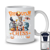 Halloween Chess Maker, Humorous Halloween Costume Witch Mummy Chess Player, Sport Team T-Shirt