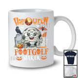 Halloween Footgolf Maker, Humorous Halloween Costume Mummy Footgolf Player, Sport Team T-Shirt