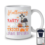 Halloween Party Not Tricks Just Treats, Lovely Witch Horse Farm, Carved Pumpkin Candy Animal T-Shirt