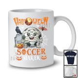 Halloween Soccer Maker, Humorous Halloween Costume Mummy Soccer Player, Sport Team T-Shirt