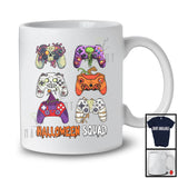 Halloween Squad, Horror Zombie Pumpkin Game Controllers Collection, Gaming Gamer Group T-Shirt