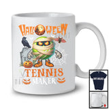 Halloween Tennis Maker, Humorous Halloween Costume Mummy Tennis Player, Sport Team T-Shirt