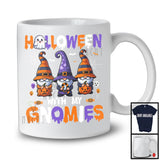 Halloween With My Gnomies, Amazing Halloween Three Gnomes Gnomies, Family Group T-Shirt