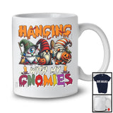 Hanging With My Gnomies, Scary Halloween Three Zombie Mummy Gnomes, Family Group T-Shirt