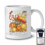 Happy Fall Y'all Phlebotomist ; Awesome Thanksgiving Autumn Tree Pumpkins; Phlebotomist Proud T-Shirt